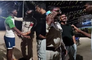 मचांदुर झंडा विवाद: पुलिसकर्मियों पर कार्रवाई, दो लोगों के खिलाफ FIR दर्ज