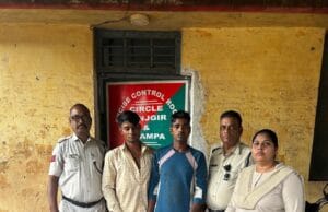 आबकारी विभाग की बड़ी कार्यवाही, 9.6 लीटर अवैध शराब जब्त