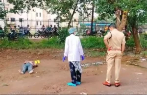 साइंस कॉलेज मैदान में युवक की संदिग्ध हालत में मिली लाश, शरीर पर मिले चोट के निशान