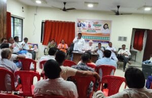 सेवा पखवाड़ा कार्यक्रम के तहत भाजपा आरंग मंडल की हुई कार्यशाला