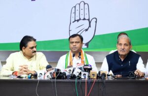 प्रदेश कांग्रेस अध्यक्ष दीपक बैज ने प्रधानमंत्री मोदी पर छोड़े सवालों के तीर