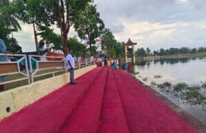 छठी मैया के भक्तों के लिए बिछाई रेड कार्पेट