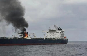 यमन तट के पास एमवी फाल्कन में विस्फोट के बाद आग, 23 भारतीय नाविकों को सुरक्षित बचाया गया