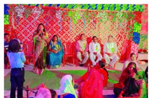 डीडासराई का आठवां वर्ष का दशहरा उत्सव बारिश को हराकर धूमधाम से संपन्न,जनपद उपाध्यक्ष कौशिल्या कंवर शामिल हुए