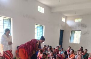 ग्राम पंचायत मधोता 02 कुंडगुड़ा में पोषण माह का आयोजन