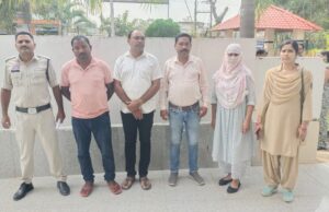 कूटरचित दस्तावेज के जरिये आपराधिक षड़यंत्र कारित कर सुदखोरी करने के मामले मे 04 आरोपी गिरफ्तार।