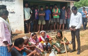 कोरबा जनपद पंचायत अध्यक्ष श्रीमति बिजमोती अभिमन्यु राठिया नें की नवीन ग्राम पंचायत भवन की भूमिपूजन