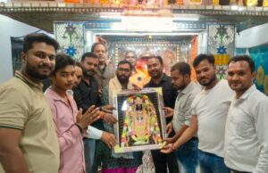 श्री सिद्ध हनुमान मंदिर में पुजारी ओम ने मनाया जन्मोत्सव