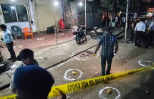 मस्तूरी मे नकाबपोशों की ताबड़तोड़ फायरिंग, दो लोग घायल,पुलिस जांच में जुटी