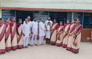 शिशु मंदिर कोसरंगी की छात्रा खुशबू साहु को मिला प्रतिभा सम्मान