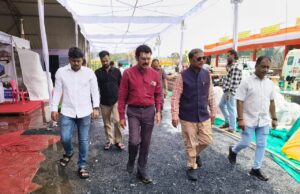 कल लगेगा मुरिया दरबार, मंत्री कश्यप ने किया स्थल निरीक्षण