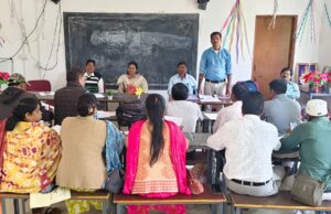 संकुल बैठक में शिक्षकों ने की महत्वपूर्ण चर्चा