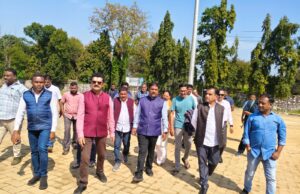 जनजाति गौरव दिवस 15 को, मंत्री कश्यप ने किया स्थल निरीक्षण