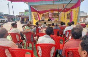 भखारा में किसानों के लिए सूखे सीधी बुआई धान (डी डी एस आर) प्रौद्योगिकी प्रदर्शन आयोजित