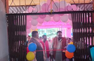 पर्यटन मंत्री राजेश अग्रवाल ने 47 करोड़ के विकास कार्यों का भूमि पूजन कर सामुदायिक स्वास्थ्य केंद्र कुन्नी का फीता काटकर किया लोकार्पण।