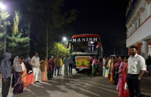 बीजापुर जिले से रामलला दर्शन हेतु श्रद्धालुओं का दल भावपूर्ण विदाई के साथ रवाना