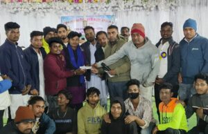 बलौदी में चल रहे जयंती कार्यक्रम सम्पन्न ,बसना पंथी पार्टी हुए विजेता ।