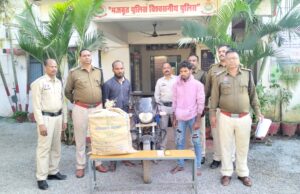 नशे के सौदागरों पर बस्तर पुलिस की बड़ी कार्यवाही, गांजा परिवहन करने वाले चार आरोपियो को बस्तर पुलिस ने किया गिरफ्तार