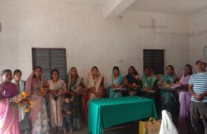 ग्राम उच्पिंडा में मितानिन दिवस का आयोजन, पंचायत क्षेत्र की मितानिनों का किया गया सम्मान