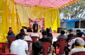 मन की बात कार्यक्रम का 128वाँ संस्करण लखनपुर मंडल में संपन्न। मंत्री राजेश अग्रवाल एवं जिला अध्यक्ष भरत सिंह सिसोदिया रहे मुख्य अतिथि।