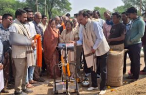 प्राथमिक कृषि साख समिति बागतराई में धान खरीदी का भव्य शुभारंभ, पूर्व विधायक इंदर चोपड़ा रहे मुख्य अतिथि
