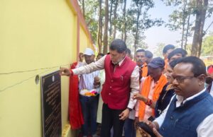 भाजपा प्रदेश अध्यक्ष एवं विधायक श्री किरण देव ने लाखों के विकास कार्यों का किया लोकार्पण व भूमिपूजन