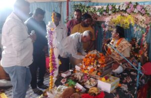 तेलुगु वेलफेयर सोसाइटी कार्यालय- शिव आदि शक्ति मंदिर की तरफ से सात दिवसीय श्रीमद्भागवत महापुराण ज्ञान यज्ञ सम्पन्न, TWS ने किया गीता वितरण