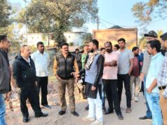 राजहरा टाउनशिप में सड़क निर्माण को लेकर खदान मजदूर संघ भड़का, ठेकेदार पर मनमानी और बीएसपी प्रबंधन पर अनदेखी का आरोप