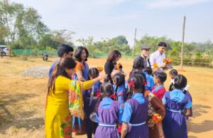 राजस्थान शैक्षिक अनुसंधान एवं प्रशिक्षण संस्थान की टीम ने बस्तर ब्लॉक के स्कूलों का अवलोकन किया