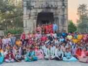 आरंग – ग्राम भारती जिला रायपुर ग्रामीण के पदाधिकारियों और आचार्य दीदी और प्रधानाचार्य ने किया शैक्षणिक भ्रमण