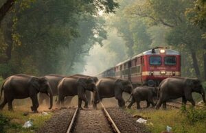 असम में बड़ा रेल हादसा: राजधानी एक्सप्रेस से टकराए हाथियों का झुंड, 8 की मौत, ट्रेन के 5 डिब्बे पटरी से उतरे