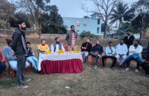 शहर जिला युवा कांग्रेस अध्यक्ष निकेत झा एक्शन मोड में, जनहित मुद्दों को लेकर भाजपा सरकार को घेरने की बनी रणनीति