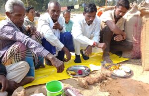 चिर्रा में धान खरीदी शुरू: अभिमन्यु राठिया ने किया शुभारंभ, पहली बोरी बेचते ही उपार्जन केंद्र में बढ़ी रौनक