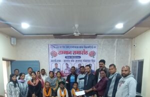 राष्ट्रीय दिव्यांग खिलाड़ियों को पलकों पर बिठाया