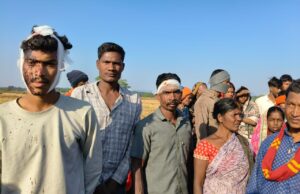 अमेरा खदान विस्तार को लेकर के ग्रामीण एवं पुलिस के बीच खूनी संघर्ष, स्कूली छात्र को पुलिस ने लिया हिरासत में