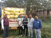 एसडीएम मनीष वर्मा ने पकड़ा उड़ीसा से आ रहा 30 क्विंटल अवैध धान