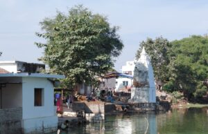 दशगात्र स्थल का जीर्णोद्धार—शोकाकुल परिवार ने उठाया जिम्मा, नगर में बना मिसाल