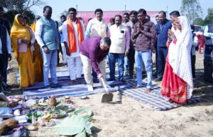 लखनपुर–उदयपुर क्षेत्र में करोड़ों के विकास कार्यों का भूमि पूजन एवं लोकार्पण कैबिनेट मंत्री राजेश अग्रवाल ने किया कई महत्वपूर्ण परियोजनाओं का शुभारंभ।