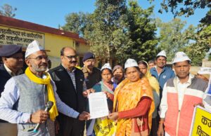 छग में किसान त्रस्त, सरकार मस्त: किसानों के समर्थन में आम आदमी पार्टी का प्रदेशव्यापी धरना प्रदर्शन