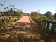 पोटियावंड–मोतीगांव मार्ग का पुल ढहा, मुश्किलों में फंसे ग्रामीण