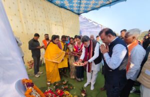 जगदलपुर विधानसभा क्षेत्र दरभा, जगदलपुर में तालाब उन्नयन,स्टापडेम सह सोलर पंप सहित कुल 14 करोड़ 50 लाख रुपए के विकास कार्यों का हुआ भाजपा प्रदेश अध्यक्ष एवं विधायक श्री किरण देव ने किया भूमिपूजन