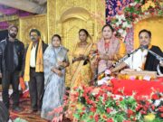 भंवरमाल में श्रीमद्भागवत कथा ञानयज्ञ के सातवें दिन श्रीकृष्ण सुदामा प्रसंग का श्रोताओं ने किया रसपान