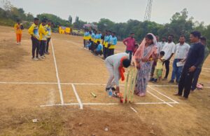 खेल ग्राम पंचायत नलपावंड में बॉर्डर क्लब क्रिकेट टूर्नामेंट