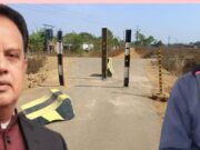 जेठा टोल संचालक ने सड़क खोद व खंभे गाड़ आवागमन को रोका…कलेक्टर के पहल से अवरोध हटा