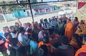 मातीन दाई मंदिर, ग्राम पंचायत दमदम में हुआ श्रद्धा व संस्कारों से ओत-प्रोत तुलसी पूजन