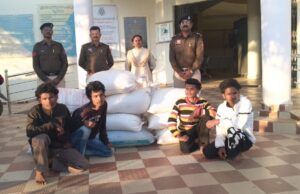 नशे की लत ने बना दिया चार युवकों को गुनहगार