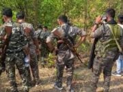 बीजापुर जिले में सुरक्षा बलों और माओवादियों के बीच मुठभेड़ में अब तक हथियार सहित 01 माओवादी का शव बरामद।