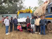 ओडिशा से खपाने बस्तर लाया जा रहा 100 बोरी अवैध धान जप्त