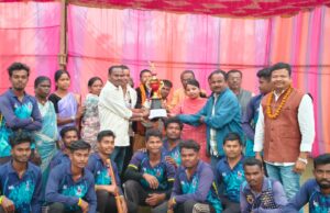 जलनी माता कप क्रिकेट में डिमरापाल टीम विजेता