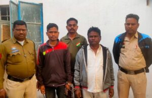 9 किलो से अधिक गांजा तस्करी में दो आरोपी गिरफ्तार,एक व्यक्ति फरार